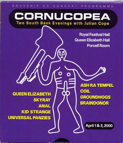 Souvenir CD Concert programme